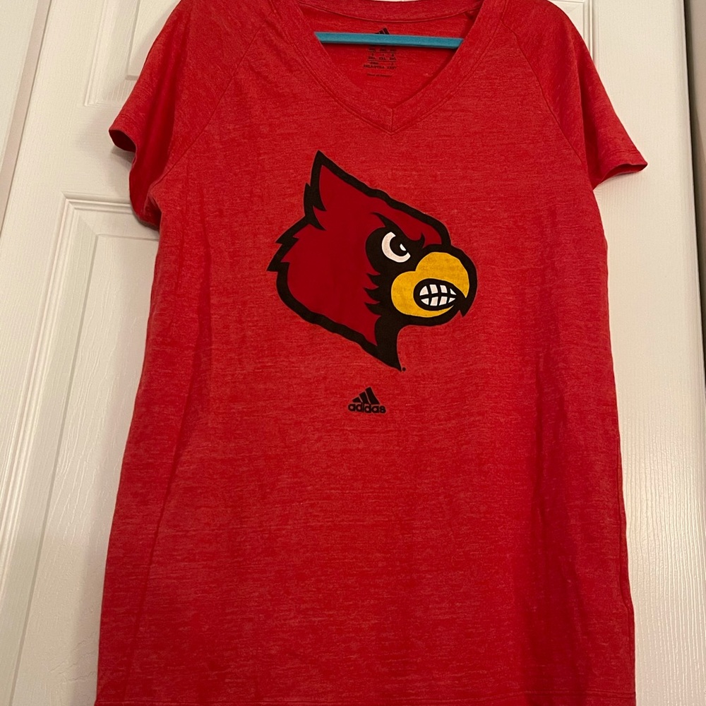 University of Louisville Cardinals Adidas Tshirt